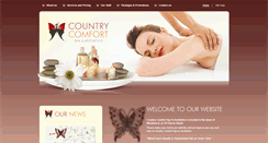 Desktop Screenshot of countrycomfortspa.ca